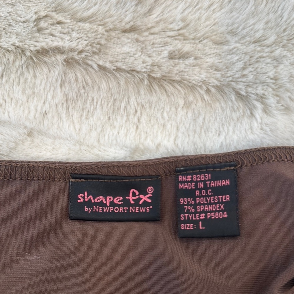 Newport News Chocolate High Low Top with Pants - Picture 2 of 5